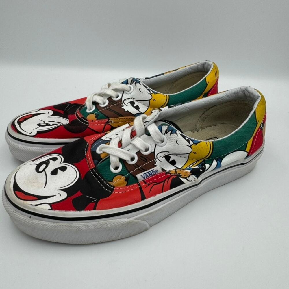 Vans x Disney Mickey & Friends Era Sneakers Women's 5.5 Character Print - Picture 2 of 11